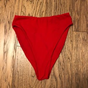 High wasted bikini bottom